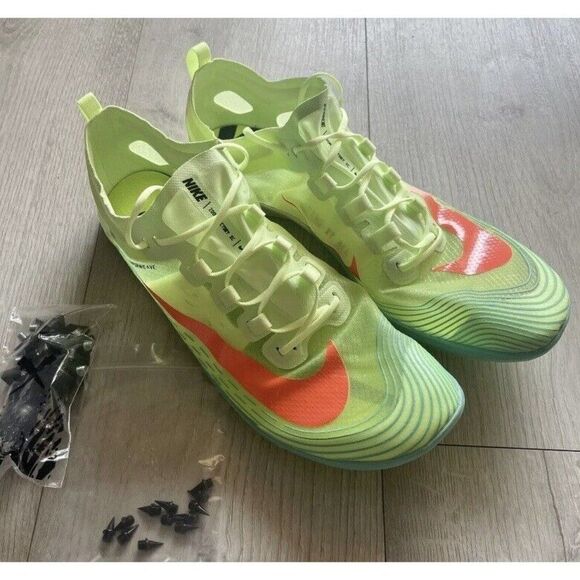 Nike Zoom Victory 5 XC Volt Hyper Vapor Spikes Men's Size US 14 NWOB AJ0847-701 - Picture 3 of 10